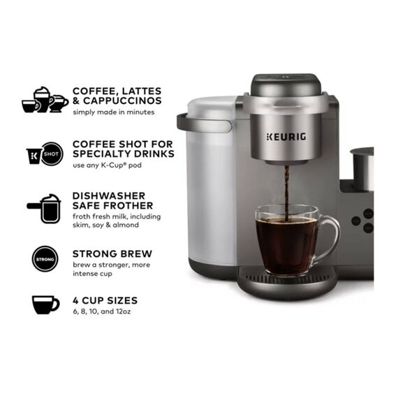 Keurig K-Cafe Single Serve Coffee Latte & Cappuchino Maker -- NEW IN BOX - Picture 8 of 13